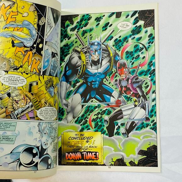 SIGNED Bloodstrike #3 (1993) Image Comics Rob Liefeld Dan Fraga Eric Stephenson - Picture 11 of 11